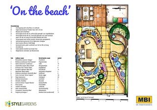 MBI zomeraktie ontwerp strandtuin s