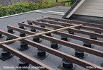 Constructie vlonder voor plat dak &#169;Gilbert de Jong